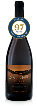Whispering Brook wine halliday badge